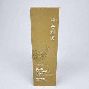 PrettySkin Snail Collagen Toner NEW 250ml Korean Skincare Hydrating Facial Toner